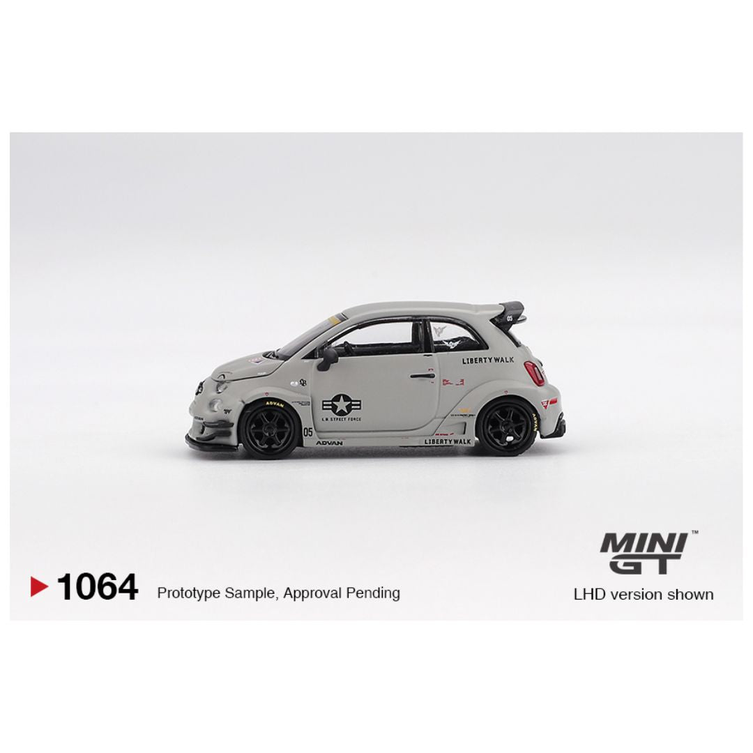 Mini GT #1064: Abarth 595 LB-WORKS x Abas Works Fighters