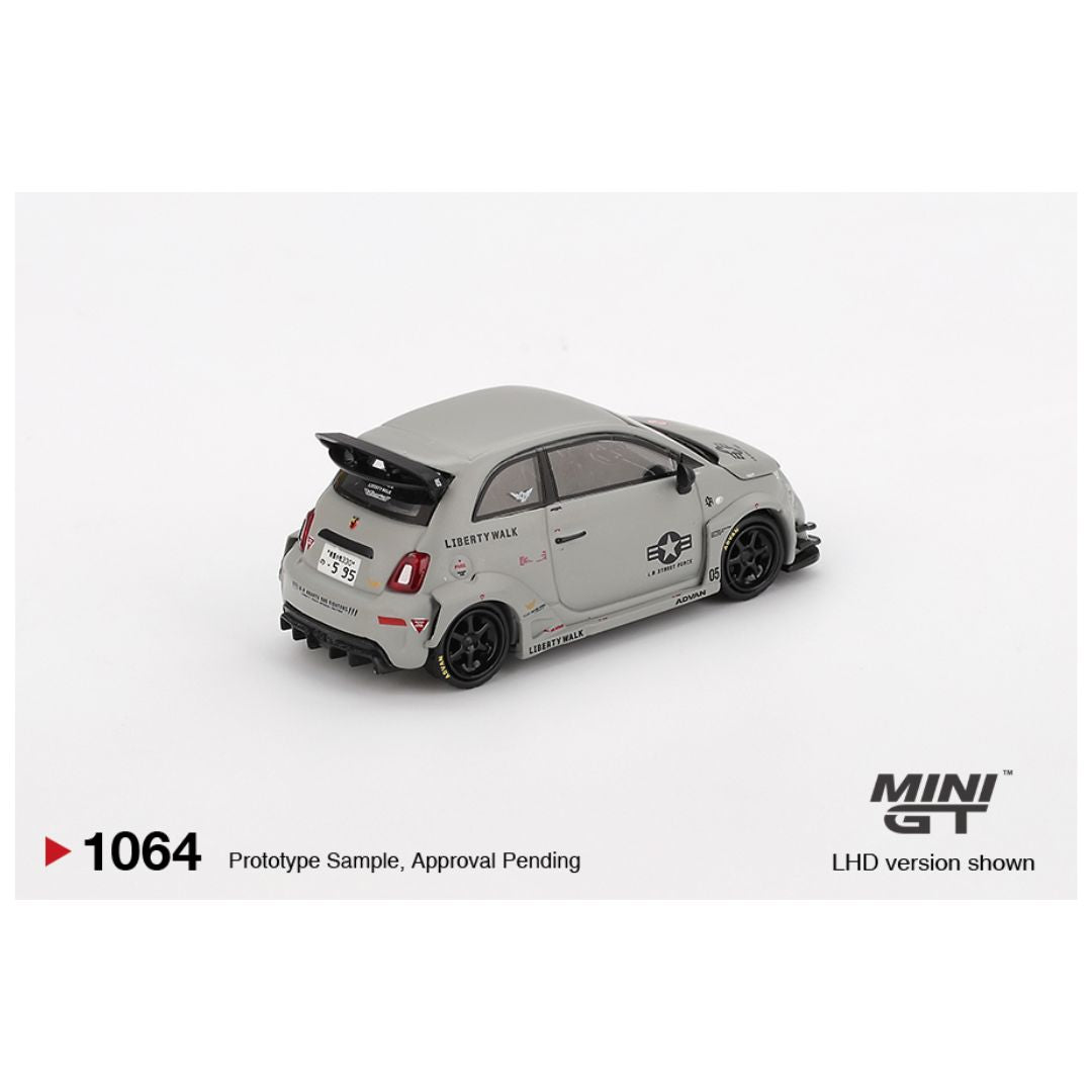 Mini GT #1064: Abarth 595 LB-WORKS x Abas Works Fighters