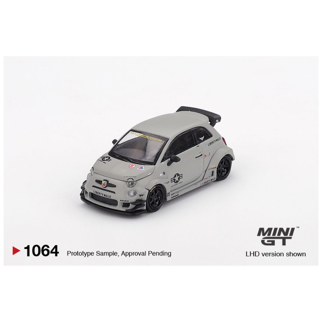 Mini GT #1064: Abarth 595 LB-WORKS x Abas Works Fighters
