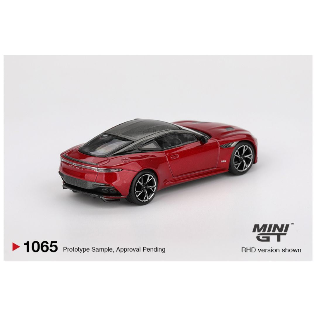 Mini GT Blister #1065: Aston Martin DBS Hyper Red