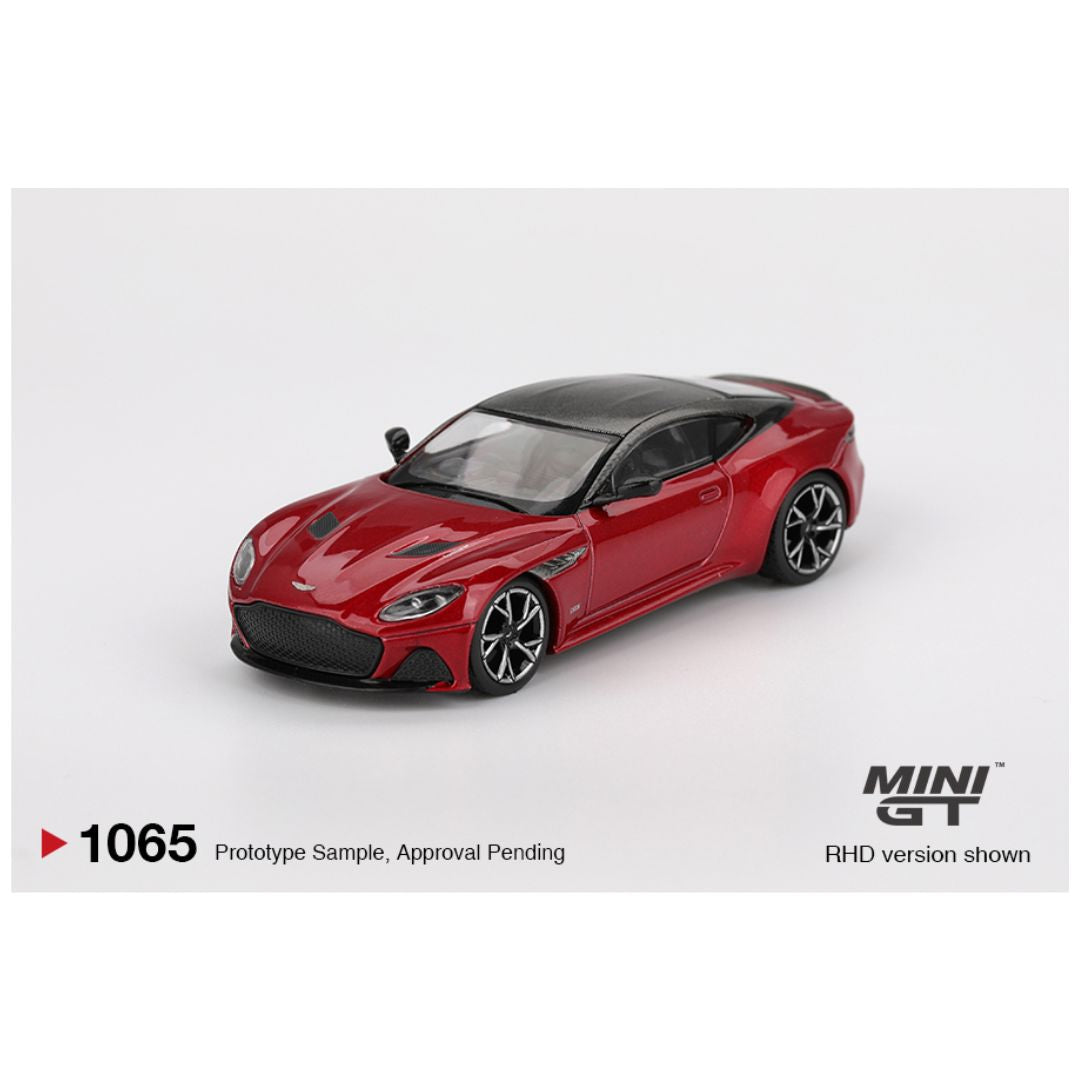 Mini GT #1065: Aston Martin DBS Hyper Red