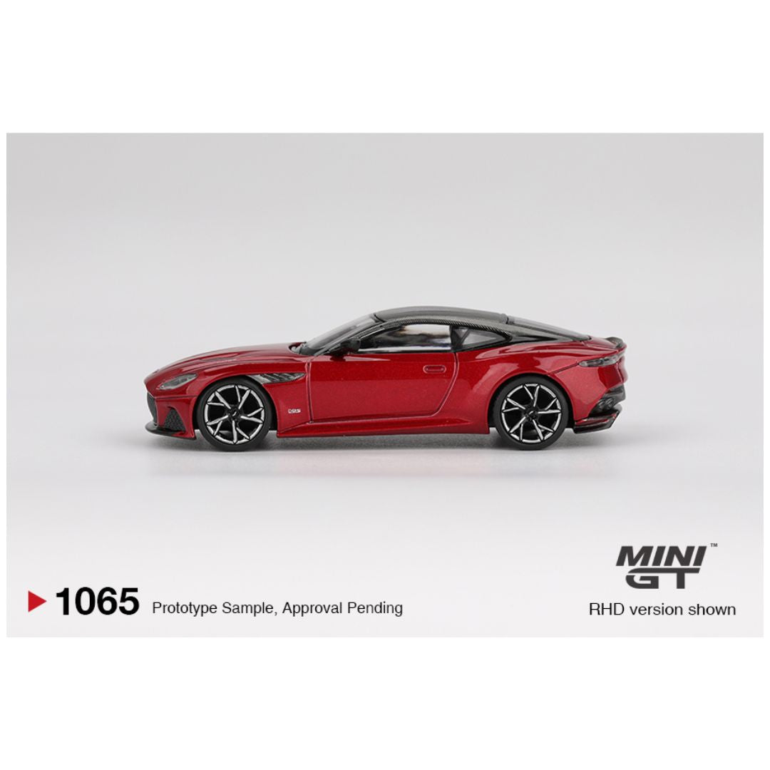 Mini GT Blister #1065: Aston Martin DBS Hyper Red
