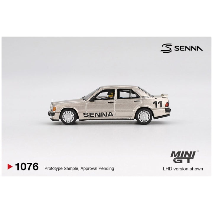 Mini GT #1076: Mercedes-Benz 190 E 2.3-16 #11 Ayrton Senna 1984