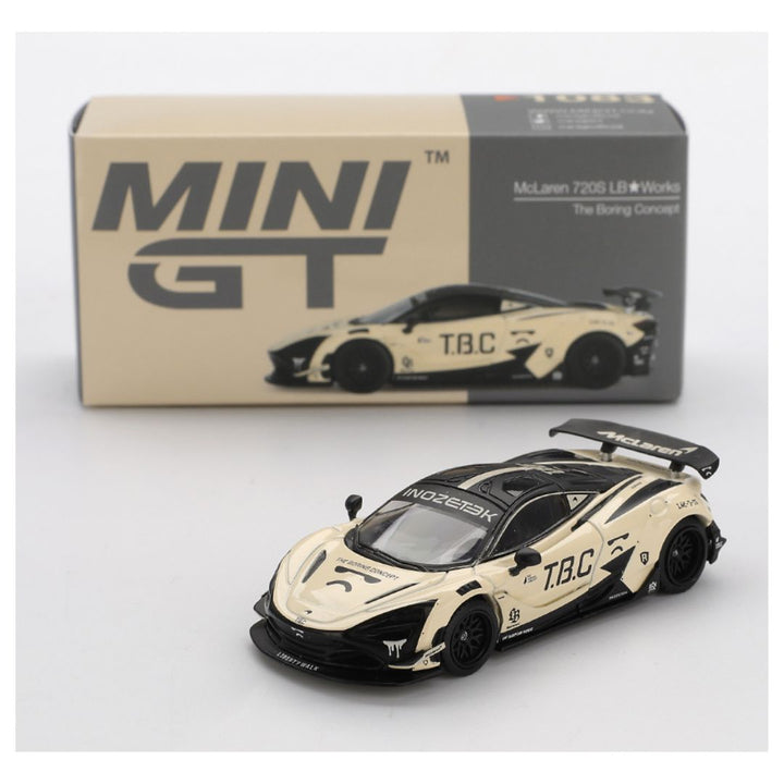 Mini GT #1083: McLaren 720S LB☆Works The Boring Concept – Krazy