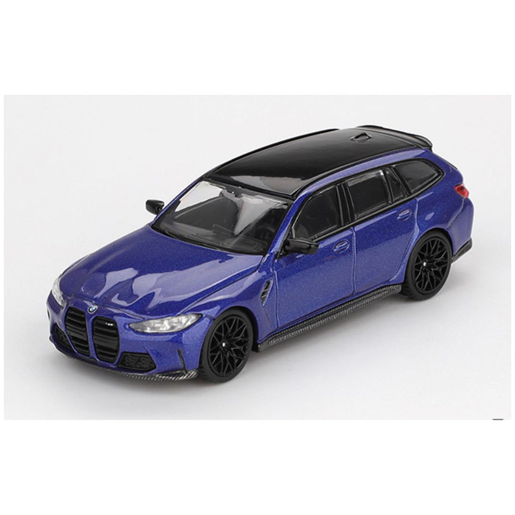 Mini GT #1090: BMW M3 Competition Touring Portimao Blue Metallic
