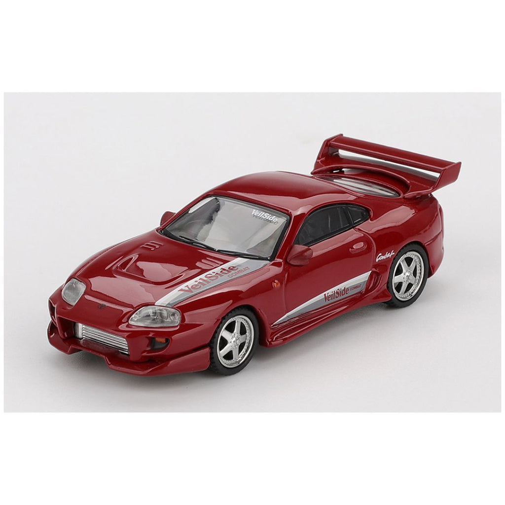Mini GT #1094: Toyota Supra VeilSide Combat V-I Red