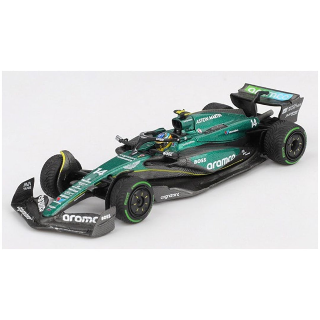 Mini GT #1113: Aston Martin AMR24 #14 Fernando Alonso F1 2024