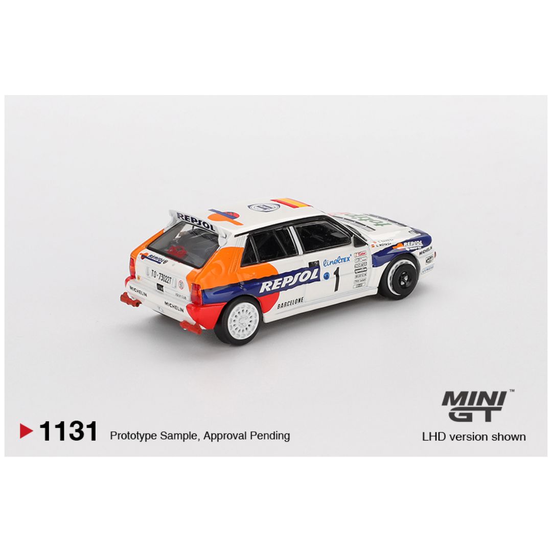 Mini GT #1131: Lancia Delta HF Integrale Evoluzione #1 1993 Rallye