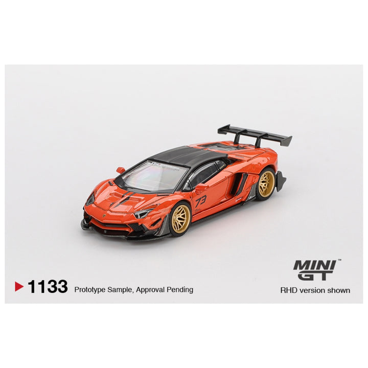Mini GT Blister #1133: LB☆WORKS Lamborghini Aventador Limited
