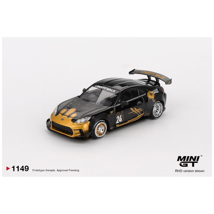 Mini GT Blister #1149: Toyota GR86 LB☆Nation Black / Gold – Krazy