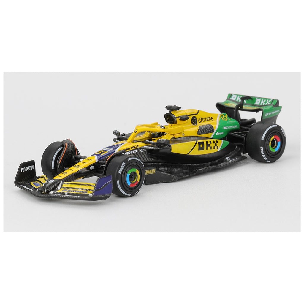 Mini GT #1165: McLaren MCL38 #81 Oscar Piastri 2024 F1 Monaco GP 2nd Place