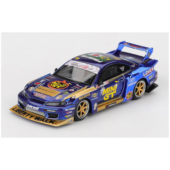 Mini GT #1185: Nissan LB-Super Silhouette S15 SILVIA #555 Team