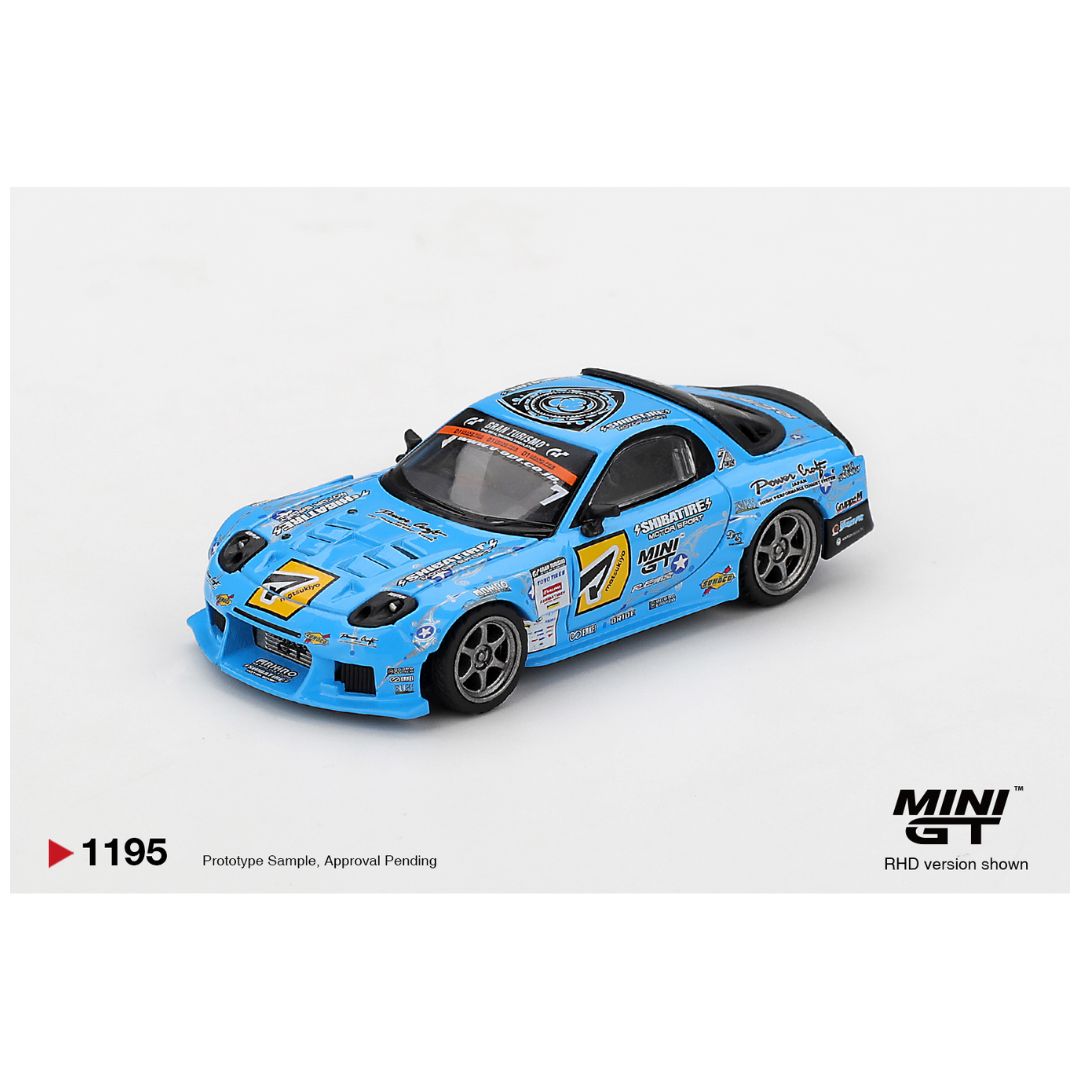 Dmodel　RX-7 RE-Amemiya Greddy D1GP’05 Mini GT Blister #1195: Mazda RX-7 RE-Amemiya 2025 D1GP – Krazy