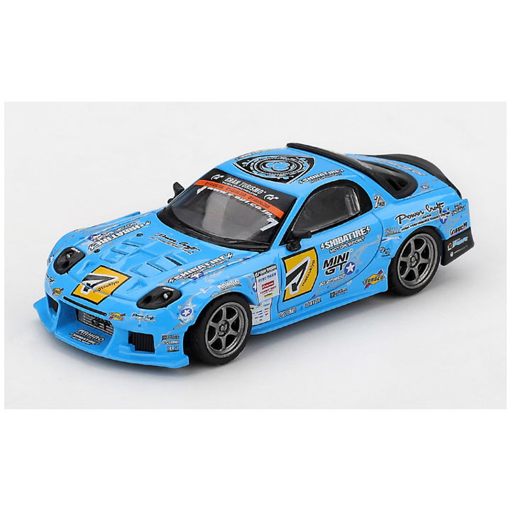 Dmodel　RX-7 RE-Amemiya Greddy D1GP’05 Mini GT #1195: Mazda RX-7 RE-Amemiya 2025 D1GP – Krazy Caterpillar