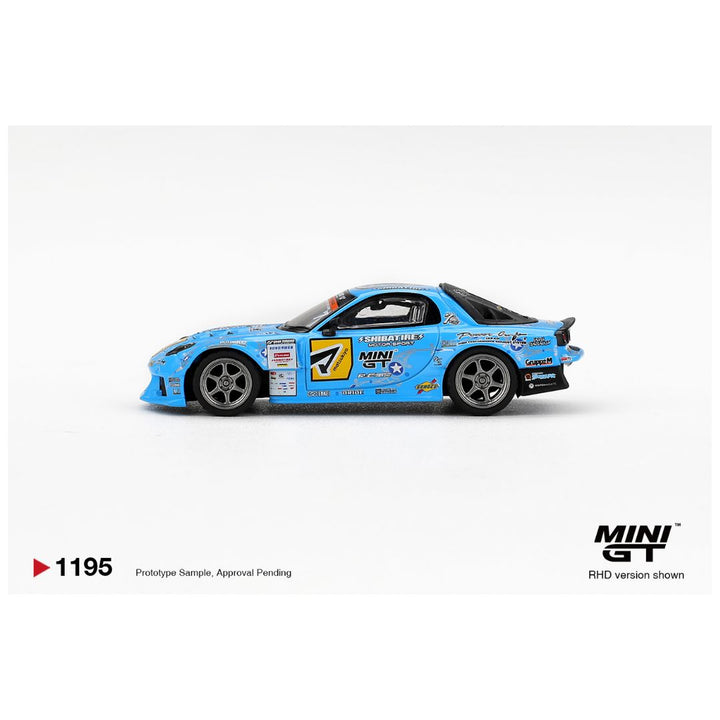 Dmodel　RX-7 RE-Amemiya Greddy D1GP’05 Mini GT #1195: Mazda RX-7 RE-Amemiya 2025 D1GP – Krazy Caterpillar