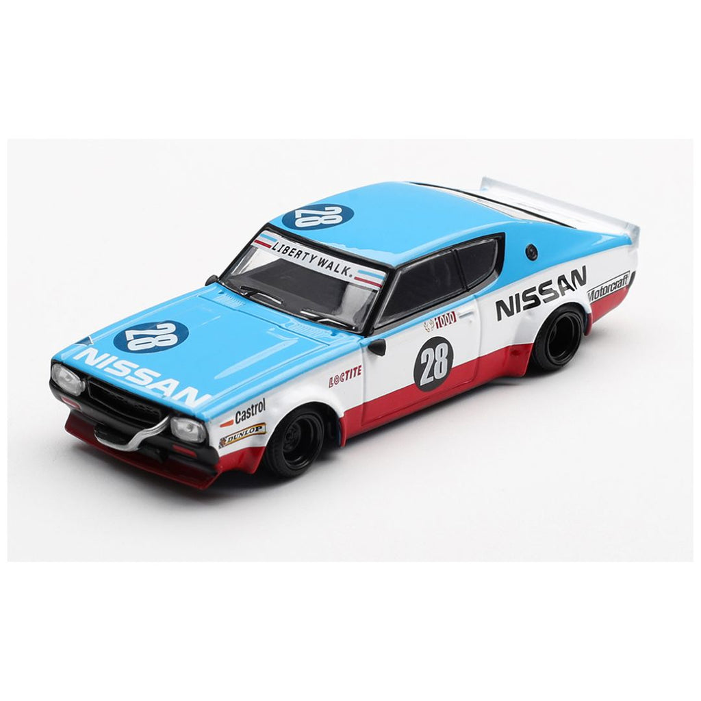 Mini GT #1212: Nissan Skyline Kenmeri Liberty Walk Nissan Racing '75 Concept