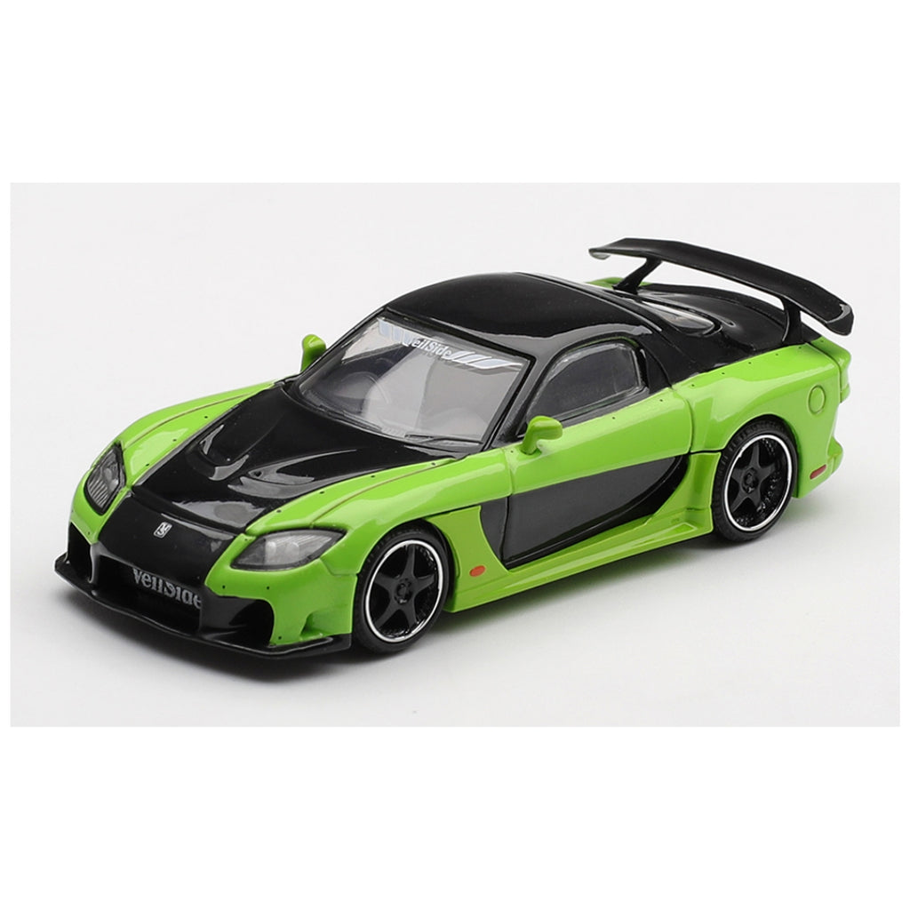 Mini GT #1223: Mazda RX-7 VeilSide Fortune7 Green