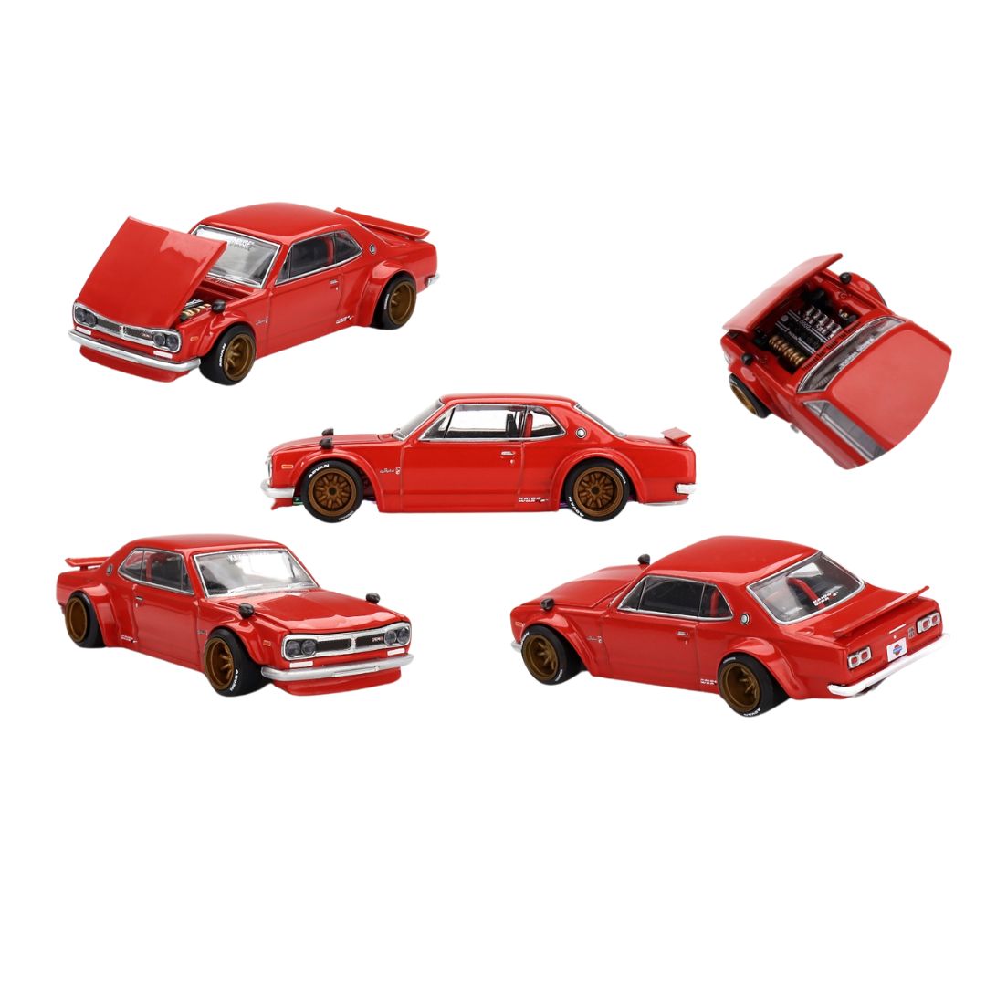Mini GT Kaido House #175: Nissan Skyline 2000GTR KPGC10 Kaido Street V1 1:64