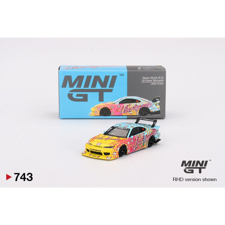 希少)MINIGT シルビアS15 LBWK-KUMA 9台セット MINI GT リバティー