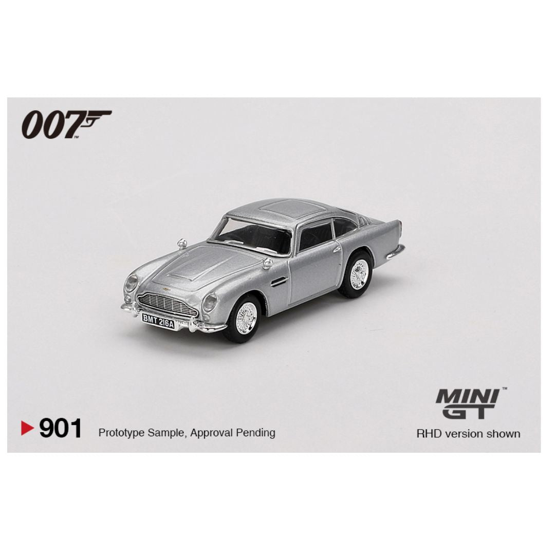 Mini GT #901: Aston Martin DB5 “Thunderball”- Blister Pack