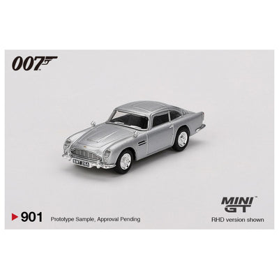 Mini GT #901: Aston Martin DB5 “Thunderball”- Blister Pack