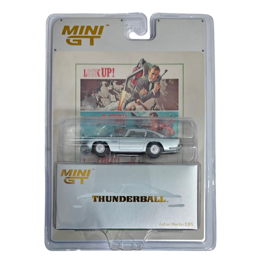 Mini GT #901: Aston Martin DB5 “Thunderball”- Blister Pack