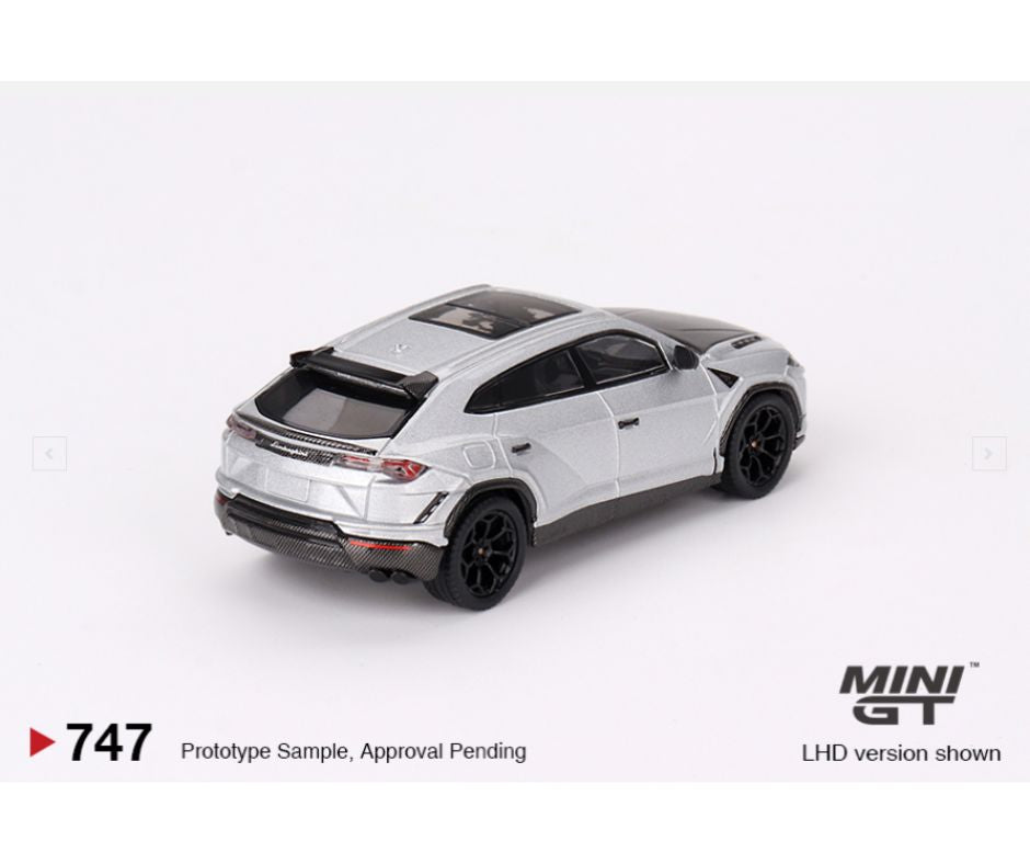 Mini GT #747: Lamborghini Urus Performante Grigio Nimbus