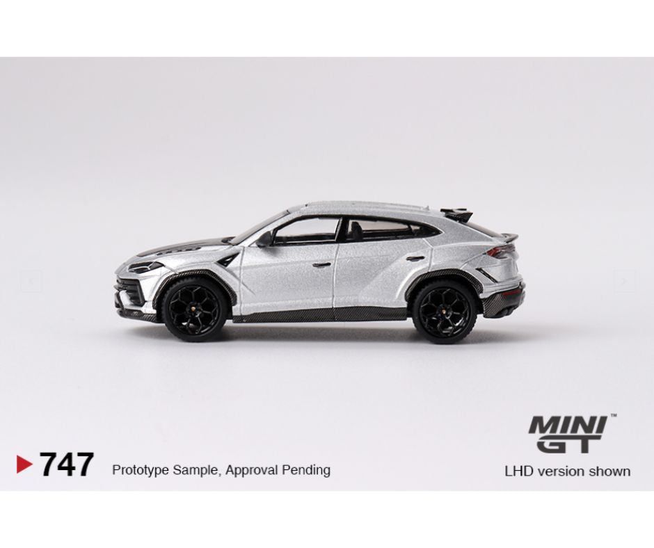 Mini GT #747: Lamborghini Urus Performante Grigio Nimbus