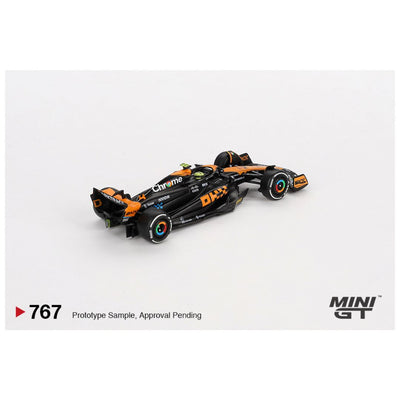 Mini GT #767: McLaren MCL60 #4 Lando Norris 2023 F1 2023 Japanese GP 2nd Place