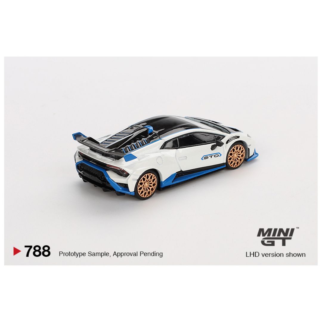Mini GT #788: Lamborghini Huracán STO Bianco Asopo