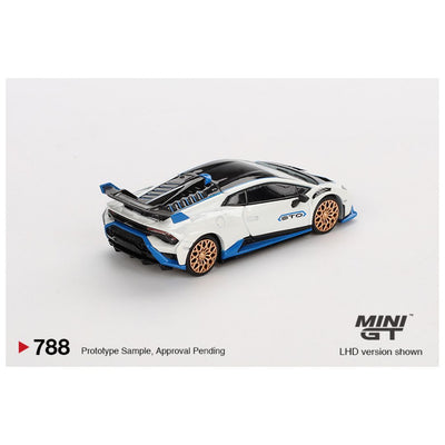Mini GT #788: Lamborghini Huracán STO Bianco Asopo