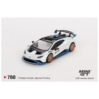Mini GT #788: Lamborghini Huracán STO Bianco Asopo