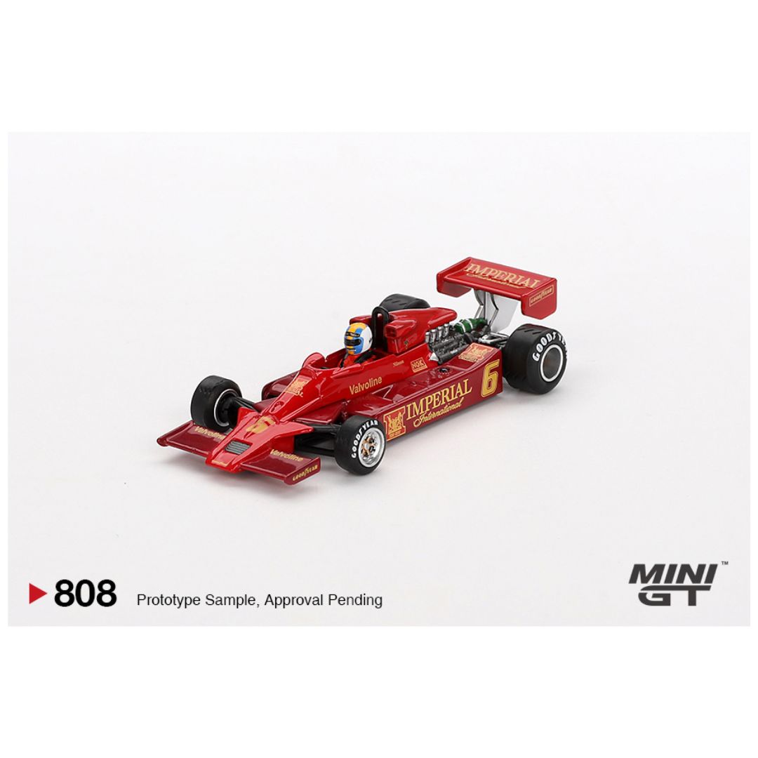 Mini GT #808: Lotus 78 #6 Gunnar Nilsson 1977 Japanese GP