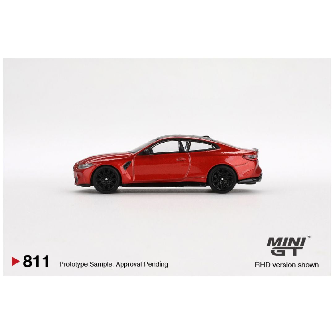 Mini GT #811 BL: BMW M4 Competition (G82) Sakhir Orange