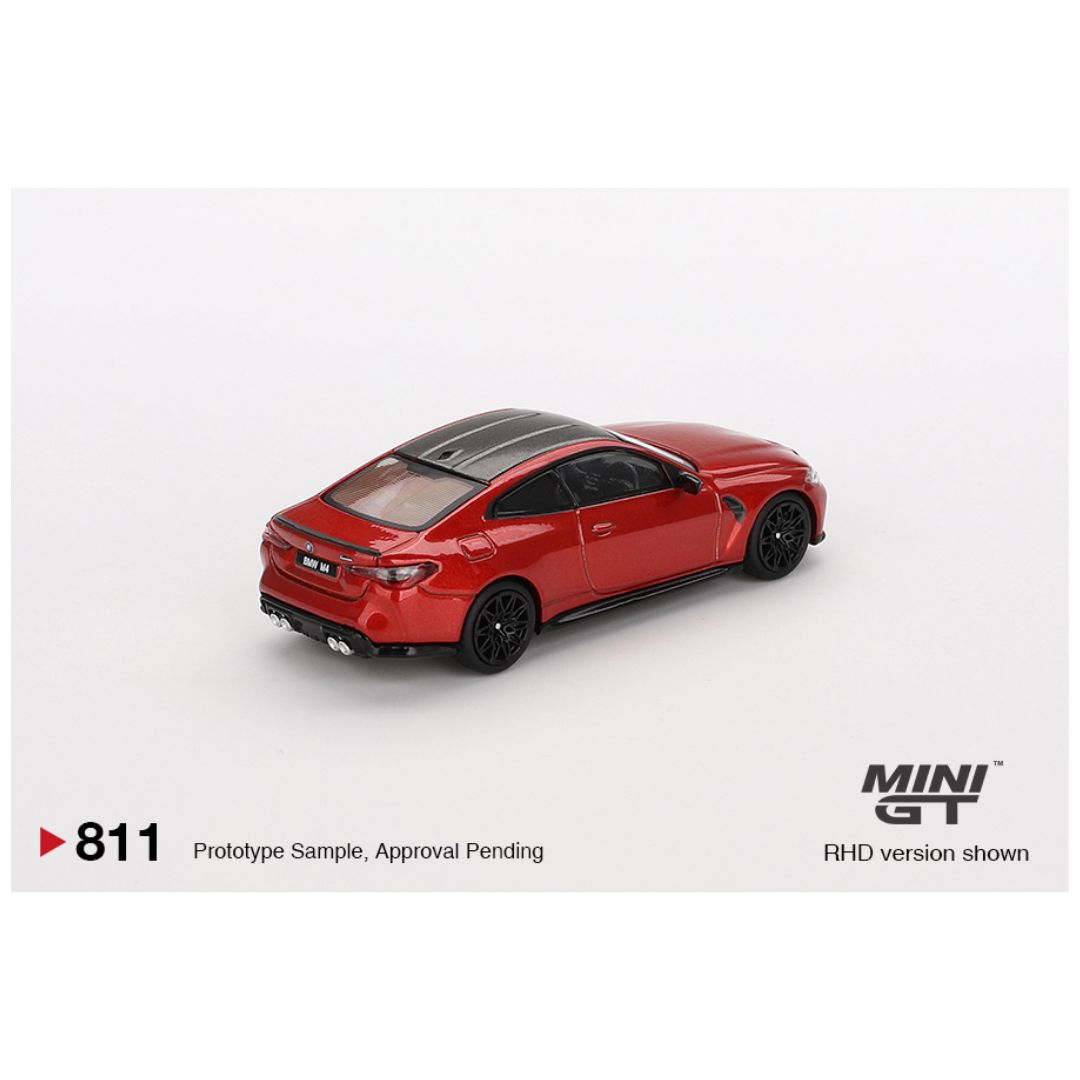 Mini GT #811 BL: BMW M4 Competition (G82) Sakhir Orange