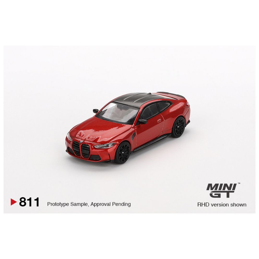 Mini GT #811 BL: BMW M4 Competition (G82) Sakhir Orange