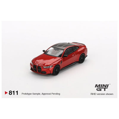 Mini GT #811 BL: BMW M4 Competition (G82) Sakhir Orange