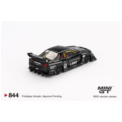 Mini GT #844: Nissan LB-ER34 Super Silhouette SKYLINE Black 1:64