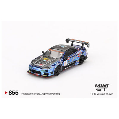 Mini GT #855 BL: Nissan Silvia (S15) D-MAX #70 D-MAX Racing 2023 D1 Grand Prix