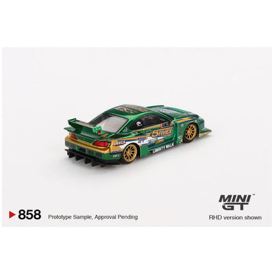 Mini GT #858: Nissan LB-Super Silhouette S15 SILVIA LBWK 2024 Fausto Racing 1:64