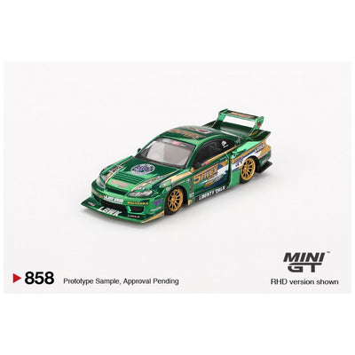 Mini GT #858: Nissan LB-Super Silhouette S15 SILVIA LBWK 2024 Fausto Racing 1:64
