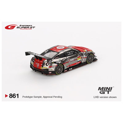 Mini GT #861 BL: Nissan GT-R NISMO GT3 #11 "GAINER TANAX GT-R" GAINER 2023 SUPER GT SERIES
