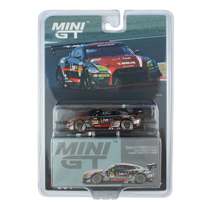 Mini GT #861 BL: Nissan GT-R NISMO GT3 #11 "GAINER TANAX GT-R" GAINER 2023 SUPER GT SERIES
