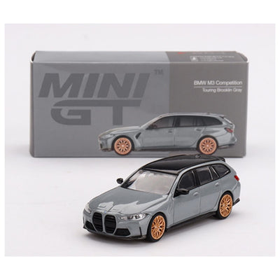 Mini GT #864: BMW M3 Competition Touring Brooklyn Grey