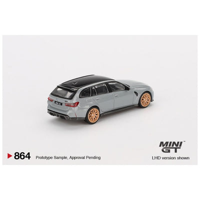 Mini GT #864: BMW M3 Competition Touring Brooklyn Grey