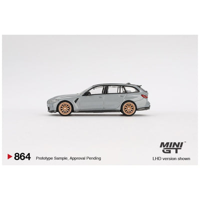 Mini GT #864: BMW M3 Competition Touring Brooklyn Grey