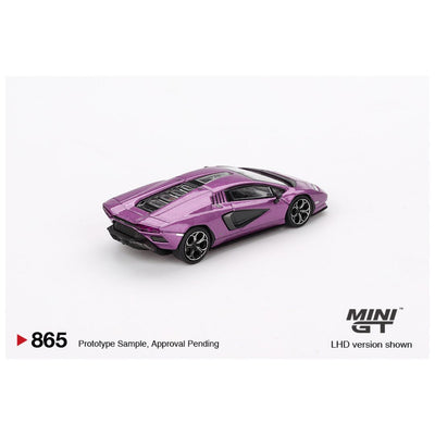 Mini GT #865: Lamborghini Countach LPI 800-4 Viola 30th 1:64