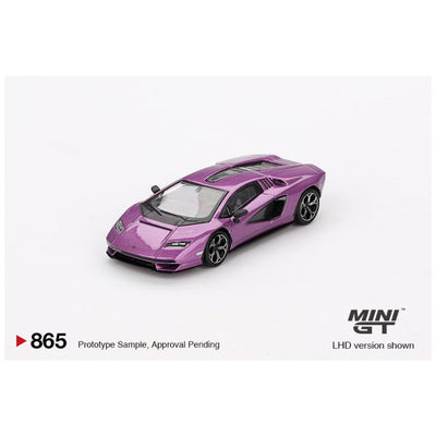 Mini GT #865: Lamborghini Countach LPI 800-4 Viola 30th 1:64