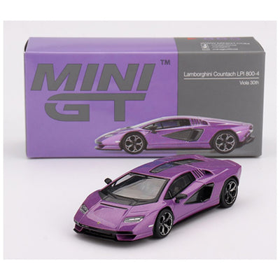 Mini GT #865: Lamborghini Countach LPI 800-4 Viola 30th 1:64