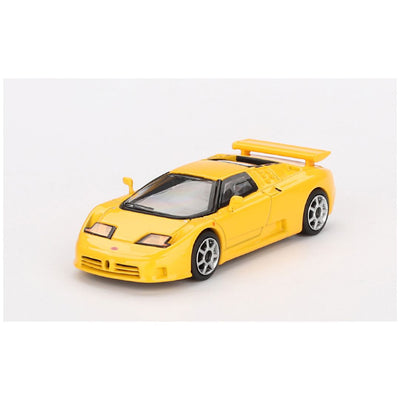Mini GT #866: Bugatti EB110 Super Sport Giallo Bugatti 1:64